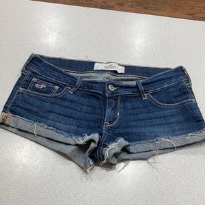 Hollister Jean shorts, size 5, like new.
